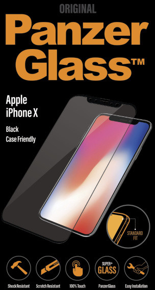PanzerGlass Edge-to-Edge Case Friendly pro Apple iPhone X / XS, černé_19286338