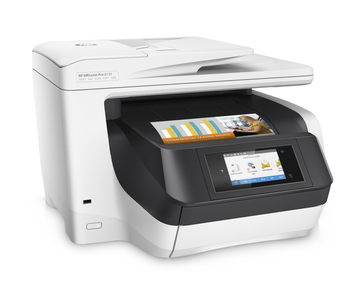 HP Officejet Pro 8730 multifunkční inkoustová tiskárna, A4, barevný tisk, Wi-Fi_220766340