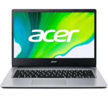 Acer Aspire 3 (A314-22), stříbrná Acer Urban Backpack šedý 15,6" + Garance bleskového servisu s Acerem + Servisní pohotovost – vylepšený servis PC a NTB ZDARMA