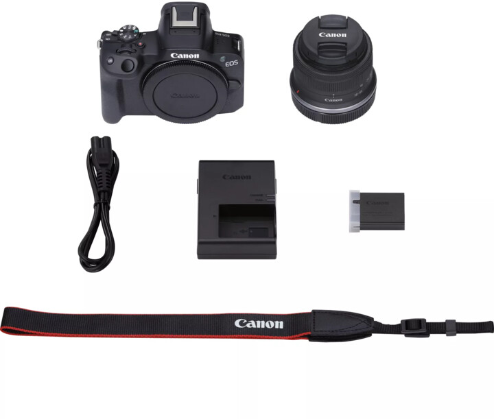 Canon EOS R50, černá + RF-S 18-45 IS STM_238394565