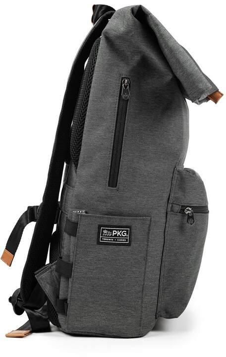 PKG Brighton Laptop Backpack 16”, tmavě šedá_184111151