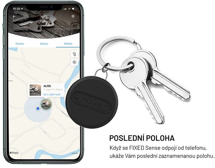 FIXED smart tracker Sense, bílá_1844547254