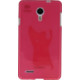 myPhone silikonové pouzdro pro Compact, transparentní růžová