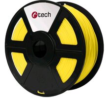 C-TECH tisková struna (filament), HIPS, 1,75mm, 1kg, žlutá