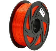 XtendLAN tisková struna (filament), PETG, 1,75mm, 1kg, průhledný oranžový_1331543110