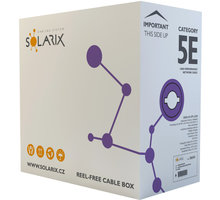 Solarix instalační kabel CAT5E UTP LSOH E 305m/box SXKD-5E-UTP-LSOH_341789501