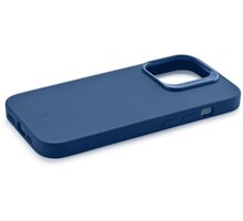 Cellularline zadní silikonový kryt Sensation Plus pro Apple iPhone 15, modrá SENSPLUSIPH15B