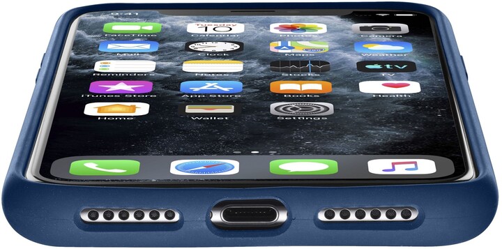 CellularLine ochranný silikonový kryt SENSATION pro Apple iPhone 11 Pro, modrá_1502218663