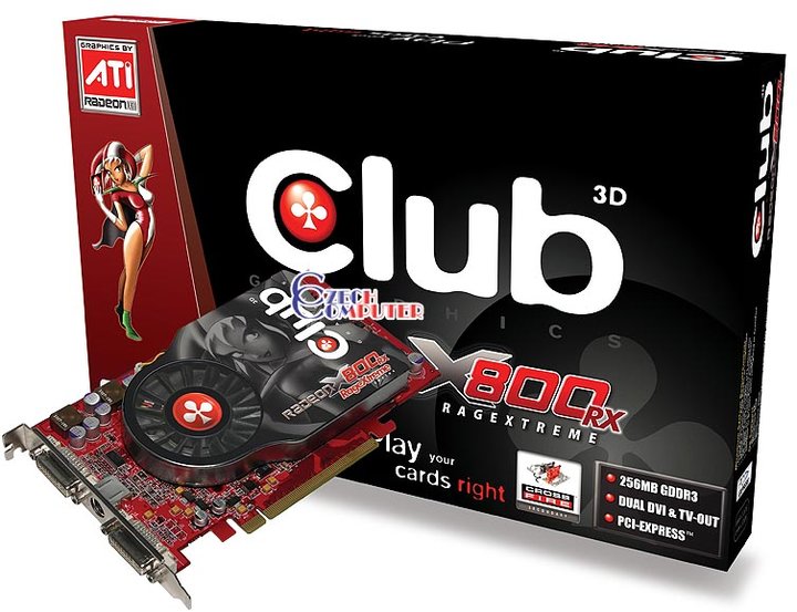 Club3D ATI X800RX 256MB, PCI-E_65788766