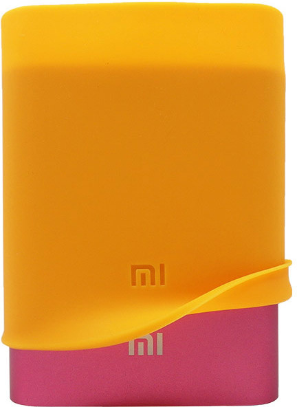 Xiaomi silikonové pouzdro pro Xiaomi Power Bank 10400 mAh, oranžová_994135307