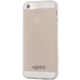 EPICO Plastový kryt pro iPhone 5/5S/SE TWIGGY GLOSS - černý transparentní
