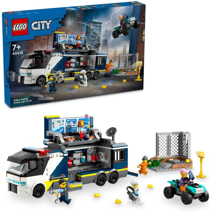 LEGO® City 60418 Mobilní kriminalistická laboratoř policistů_2024690650