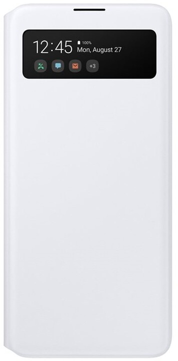 Samsung flipové pouzdro S View pro Samsung Galaxy A51, bílá_476571883