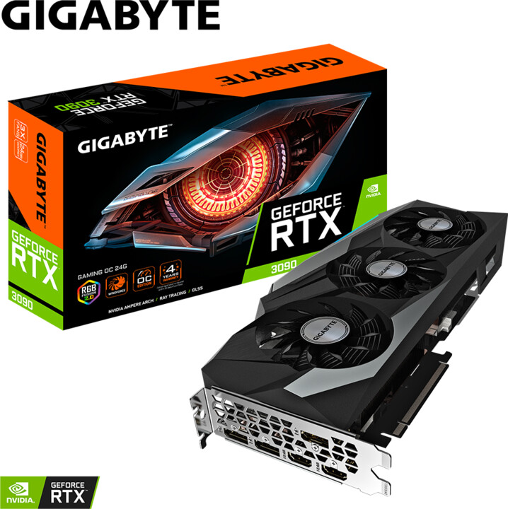 GIGABYTE GeForce RTX 3090 GAMING OC 24G, 24GB GDDR6X_365962658