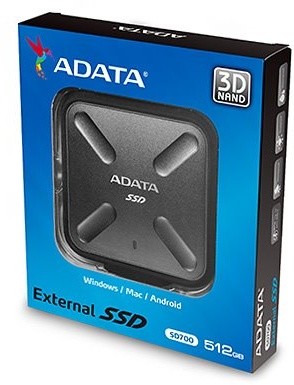 ADATA SD700, USB3.1 - 512GB, černá_831623333