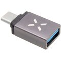 FIXED redukce USB-A 3.0 - USB-C, OTG, šedá_533807880