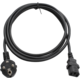 MAX kabel síťový k počítači 2,5m, černý