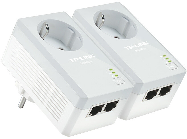 TP-LINK TL-PA4020P 500Mbps Powerline Starter Kit, 2ks_1297853514