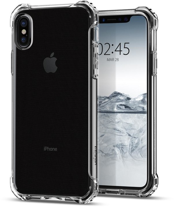 Spigen Rugged Crystal iPhone X, clear_1367883303