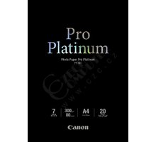 Canon Foto papír Pro Platinum PT-101, A4, 20 ks, 300g/m2, lesklý 2768B016
