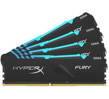 HyperX Fury RGB 64GB (4x16GB) DDR4 2666 CL16_821744996