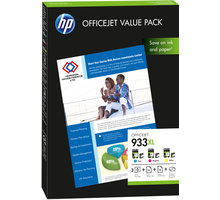 HP CR711AE, Value Pack, č. 933XL + papír A4, 75ks_1056819499