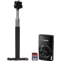 Canon IXUS 170, černá + SD 8GB + selfie stick_686307695