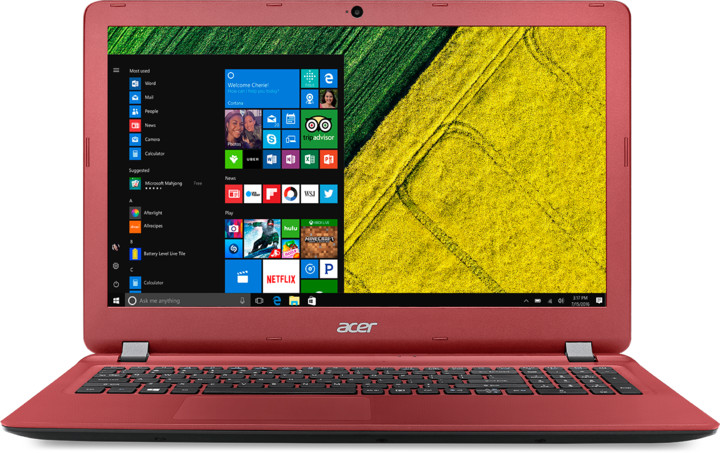 Acer Aspire ES15 (ES1-533-P1R0), černo-červená_184215661
