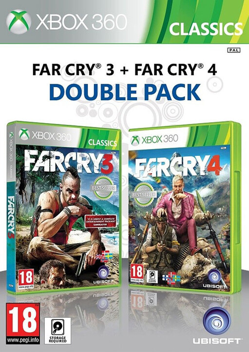 Far Cry 3 a Far Cry 4 Doublepack (Xbox 360)_1680765089