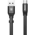 Baseus nabíjecí / datový kabel Nimble Series USB-A - USB-C, plochý, 23cm, černá_1268332567