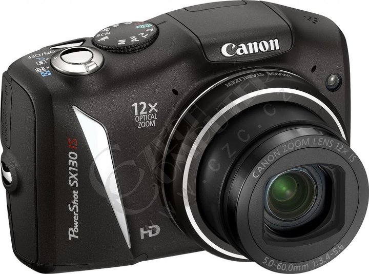 Canon PowerShot SX130 IS, černý_1217562215