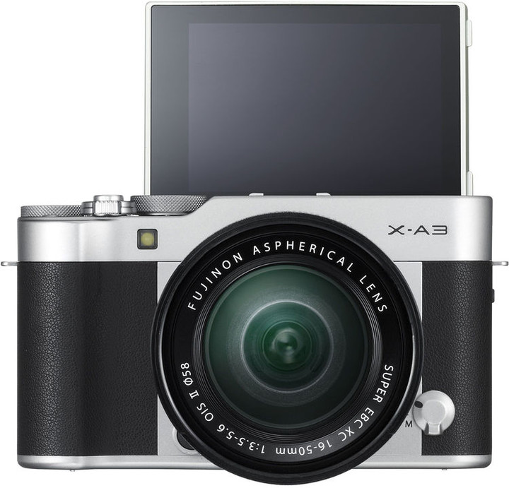 Fujifilm X-A3 + XC 16-50mm, stříbrná/černá_1070878095