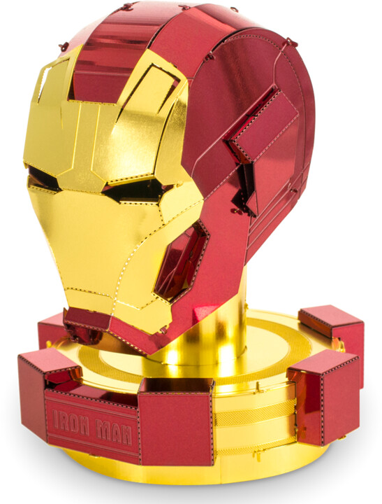 Stavebnice Metal Earth Marvel - Helmet - Iron Man, kovová_1670732645