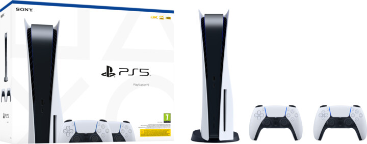 PlayStation 5 (verze slim) + 2x DualSense Wireless Controller_104346860