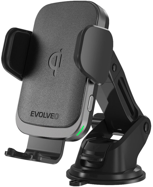 Evolveo Chargee CarWL15, držák pro mobilní telefon do auta s bezdrátovou nabíječkou 15W_844292258