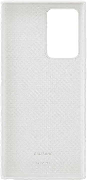 Samsung silikonový kryt Samsung Galaxy Note20 Ultra, stříbrná_1021699678