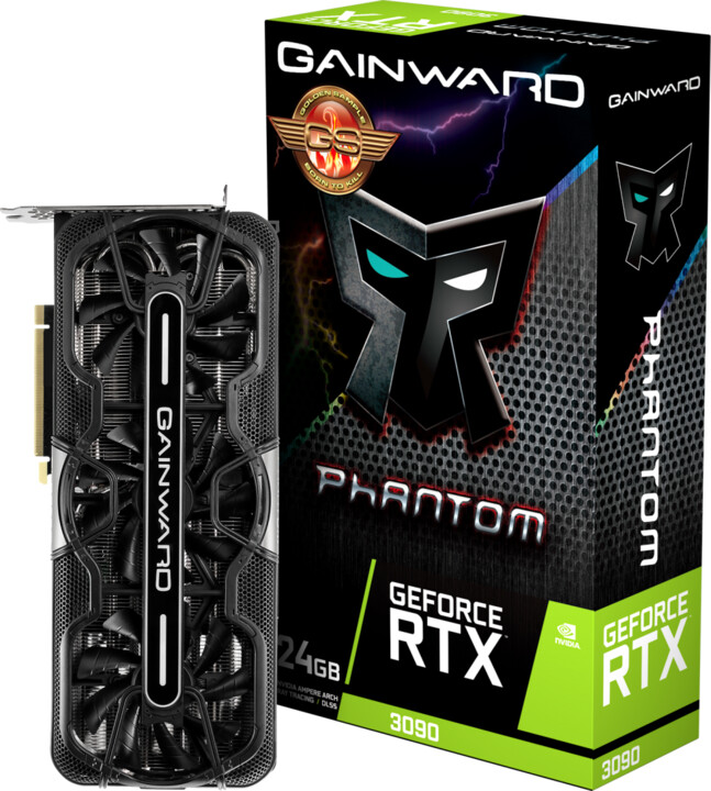 Gainward GeForce RTX 3090 Phantom GS, 24GB GDDR6X_1906308732