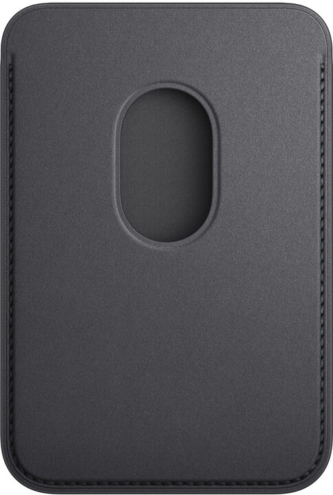 Apple FineWoven peněženka s MagSafe pro iPhone, černá_1201986348