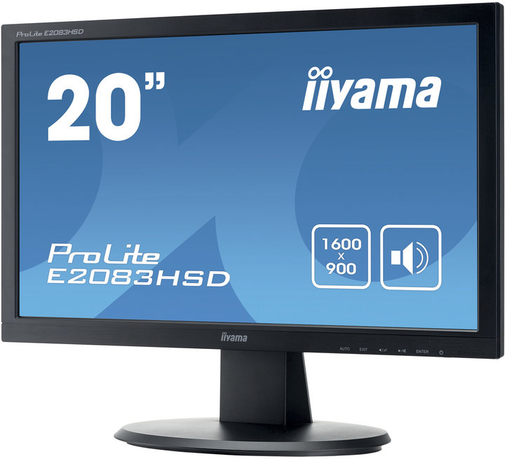 iiyama E2083HSD-B1 - LED monitor 20&quot;_525635137