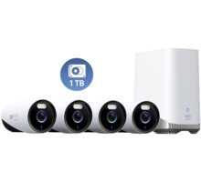 Anker Eufy EufyCam E330 - 4x IP kamery + 1x HomeBase 3, 1TB, 4K, IP67 HX0000000107773
