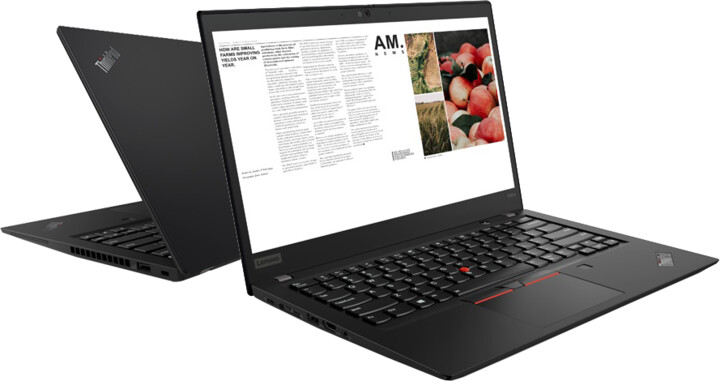 Lenovo ThinkPad T495s, černá 20QJ000JMC | CZC.cz