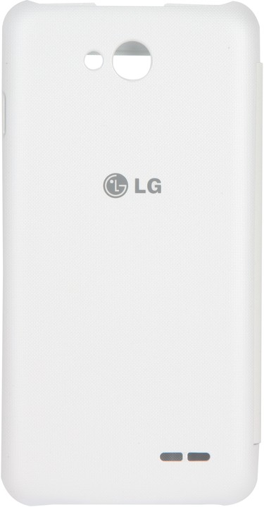 LG flipové pouzdro QuickWindow CCF-380 pro LG L90, bílá_1307604031