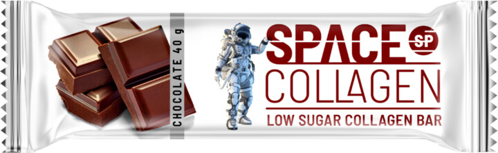 Space Collagen Chocolate, tyčinka, kolagenová, čokoláda, 40g_1803446421