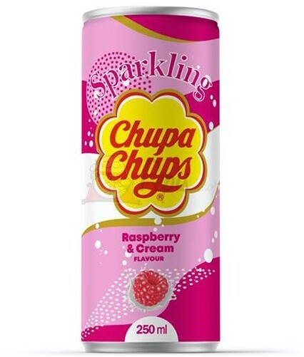 Chupa Chups Raspberry &amp; Creme, malina/smetana, 250ml_481823362