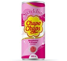 Chupa Chups Raspberry & Creme, malina/smetana, 250ml