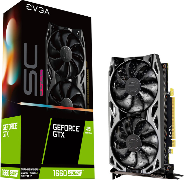 EVGA GeForce GTX 1660 SUPER SC ULTRA GAMING, 6GB GDDR6_2048286978