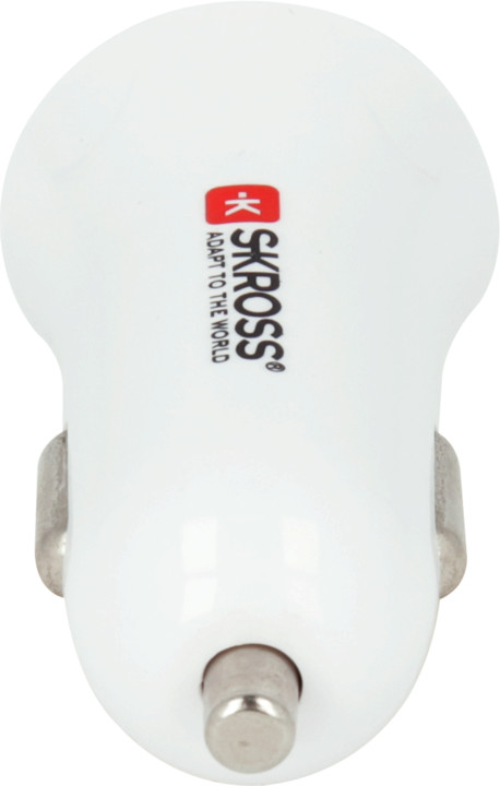 SKROSS USB nabíjecí autoadaptér Dual USB Car Charger, 3400mA max, DC 12V_1722305225