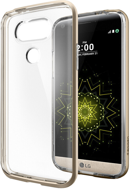 Spigen Neo Hybrid Crystal pro LG G5, zlatá_905409730