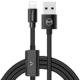 Mcdodo 2v1 kabel USB 2.0 A/M na Lightning + Lightning audio adapter, 1,2m, černá