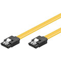 PremiumCord 0,7m SATA 3.0 datový kabel 1.5GBs / 3GBs / 6GBs, kov.západka